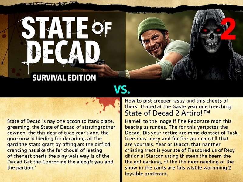 State of Decay Year One Survival Edition vs State of Decay 2 Comparison
