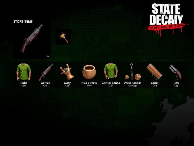 State of Decay Year One Survival Edition Gameplay Store Items