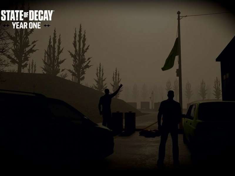 State of Decay Year One Survival Edition gameplay screenshot showing zombie survival action
