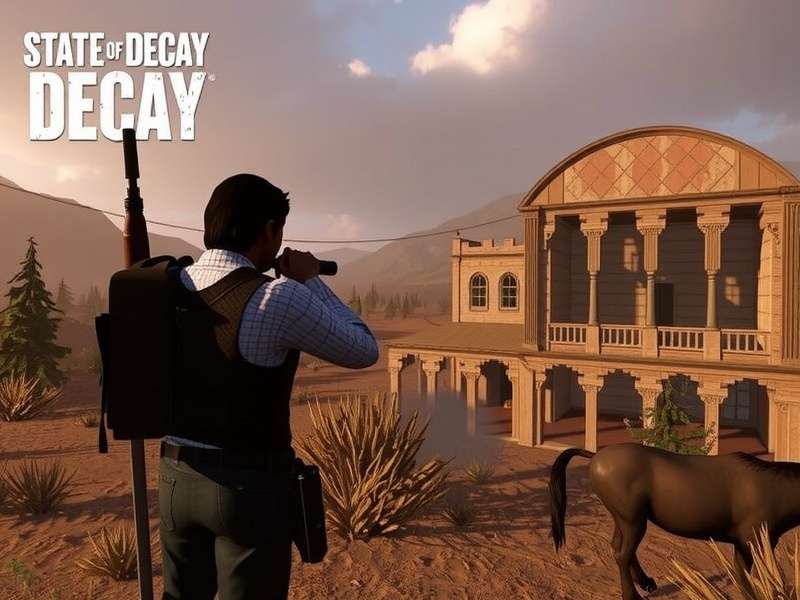 State Of Decay Year One Survival Edition gameplay screenshot showing zombie survival scene