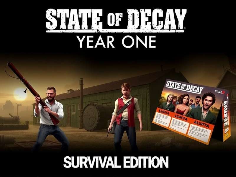 State of Decay Year One Survival Edition gameplay on Steam Deck showing survival action