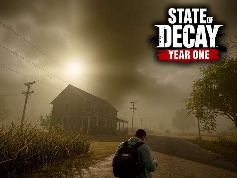 State Of Decay Year One Survival Edition gameplay screenshot showing zombie combat