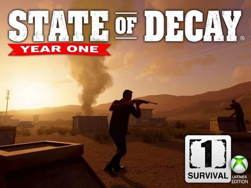 State of Decay Year One Survival Edition PC gameplay screenshot showing zombie combat