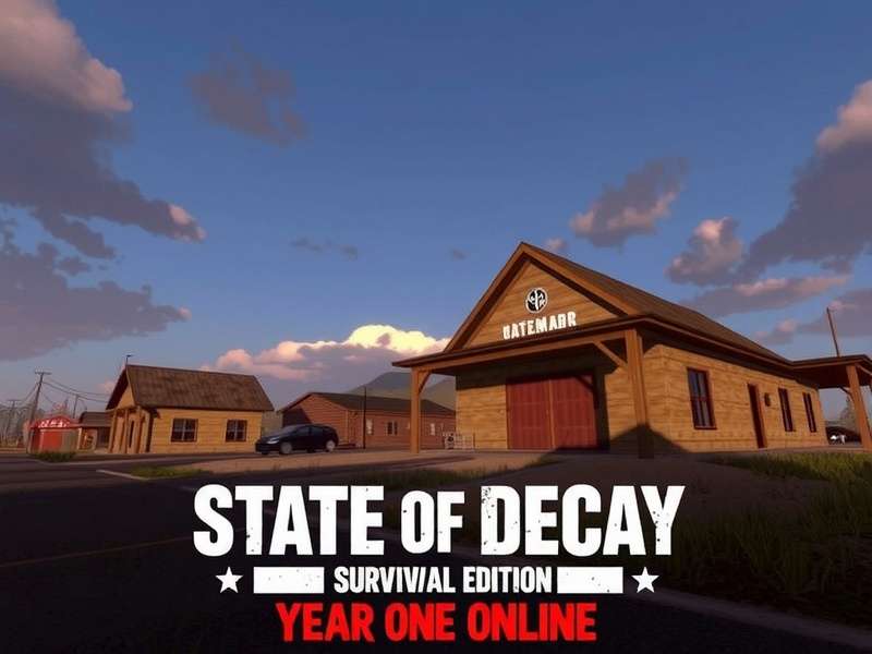 State of Decay Year One Survival Edition community survivors defending a base
