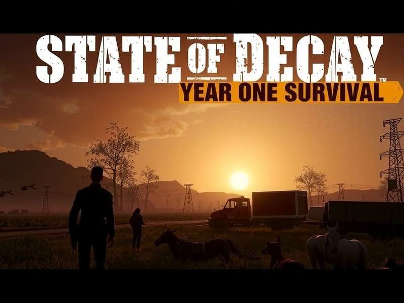 State of Decay Year One Survival Edition PC gameplay screenshot showing combat and base building