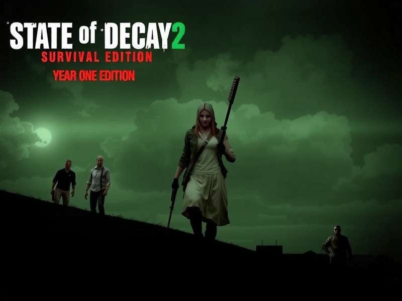 Side-by-side gameplay screenshot comparison of State of Decay Year One Survival Edition and State of Decay 2