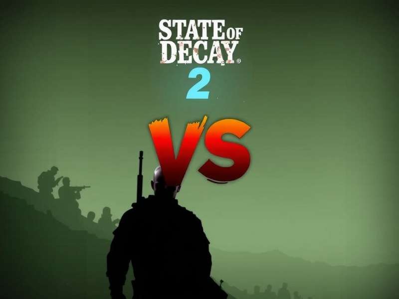 State of Decay gameplay comparison showing Year One Survival Edition vs State of Decay 2
