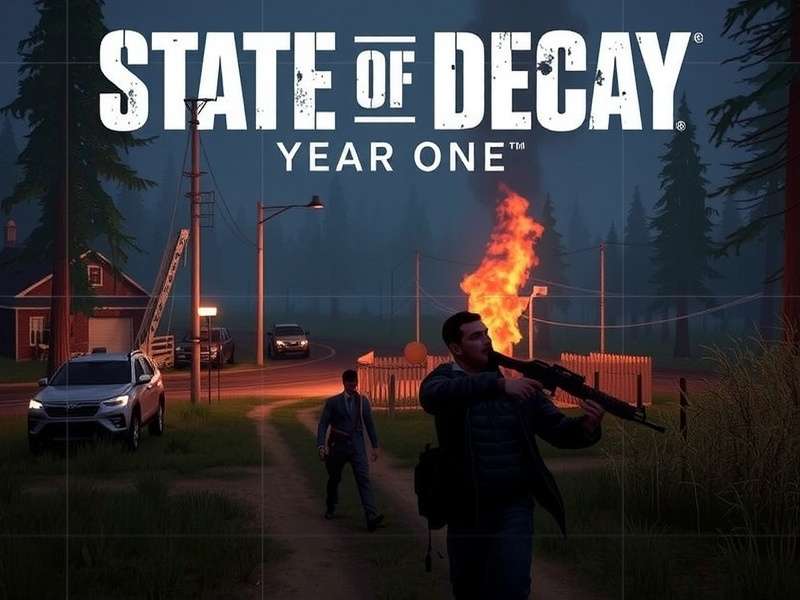 State of Decay Year One Survival Edition Xbox App gameplay screenshot showing survivor base management