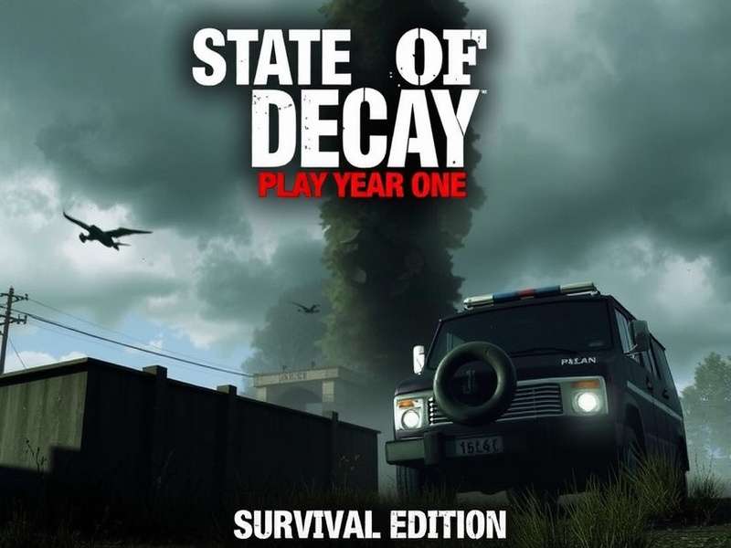 State of Decay Year One Survival Edition Xbox Game Cover Art