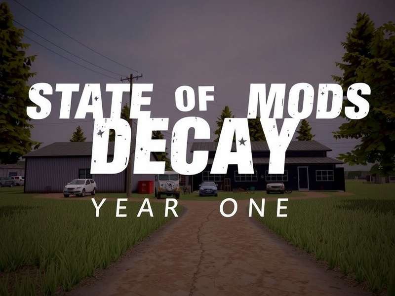 State Of Decay Year One Survival Edition gameplay mods screenshot showing zombie apocalypse scene