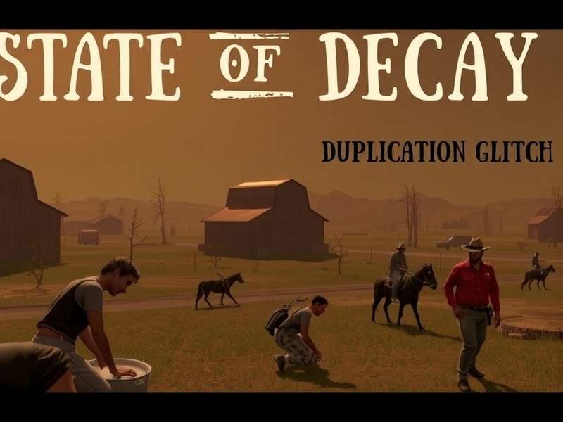 State Of Decay 2 Duplication Glitch – gameplay screenshot with loot and resources
