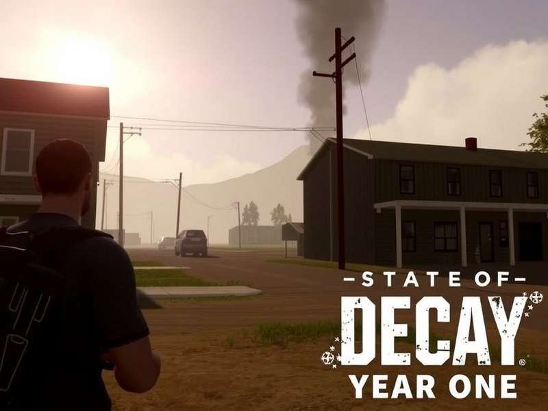 State Of Decay Year One Survival Edition playthrough gaming cinematic scene with survivors and zombies