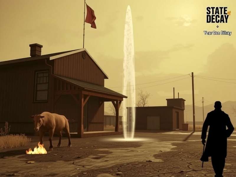 State Of Decay Year One Survival Edition — Trumbull Valley survival horror gameplay screenshot