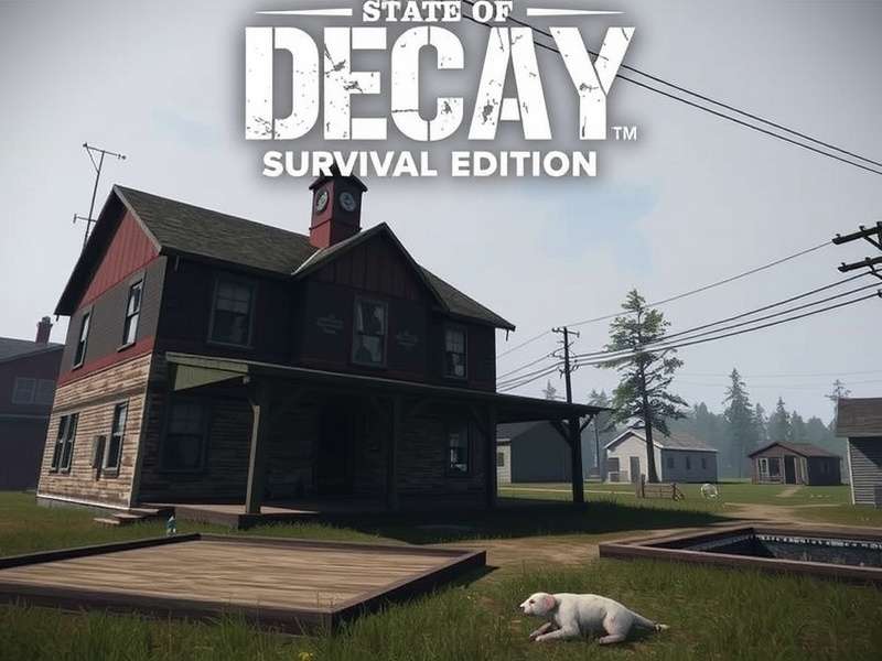 State of Decay Year One Survival Edition gameplay with active mods showing enhanced UI and new weapons